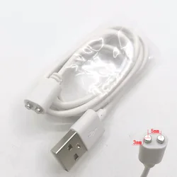 2pin 5mm For Rechargeable Adult Toys DC Vibrator Magnetic Cable Cord USB Power Supply Charge connector Cable Sex Products