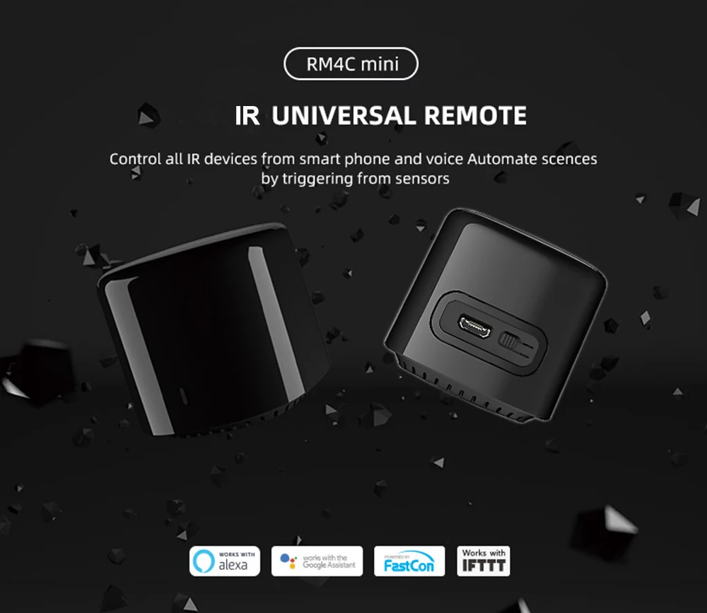 Broadlink RM4 PRO WiFi IR RF Universal Smart Home Fernbedienung BestCon RM4C Mini IR TV Controller Arbeitet mit Alexa google Hause – Detail 23