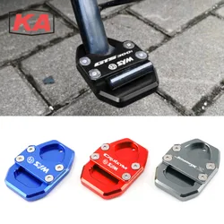 Motorcycle Accessories Side Stand Enlarger Plate Kickstand Extension Support For SYM CRUISYM 300 GTS 300i joymax Z300 GTS300i