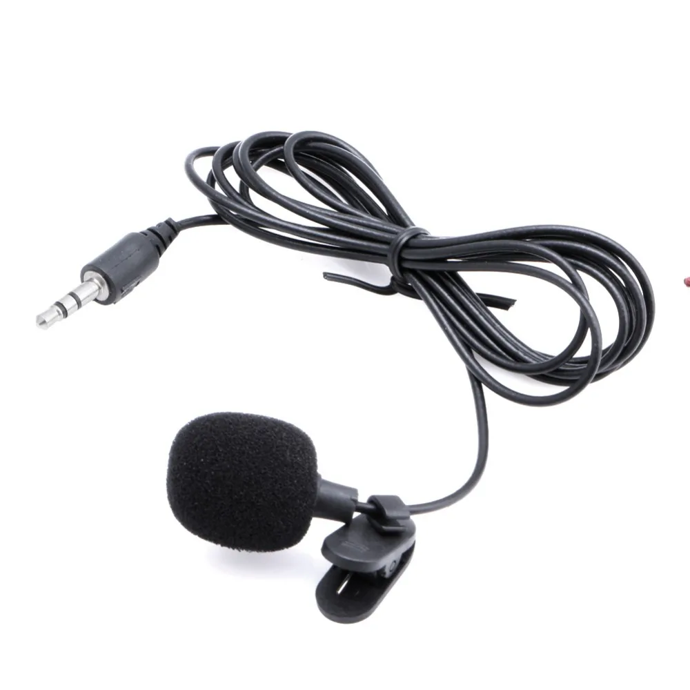 Thông Thường Mini Di Động Microphone Condenser Kẹp Ve Áo Lavalier Mic Có Dây Mikrofo/Microfon Dành Cho Laptop