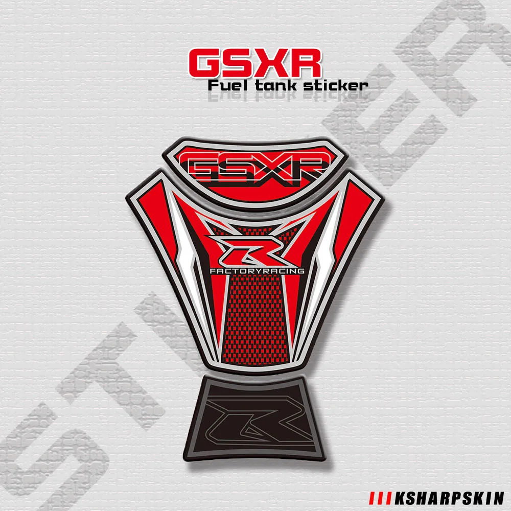 

Motorcycle 3D fuel tank anti-scratch sticker is suitable for Suzuki GSXR 600 750 2006 - 2017