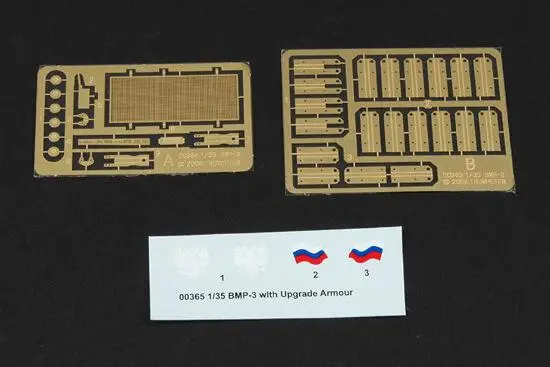 Trumpeter 00365 1/35 Russian BMP-3 IFV With Uparmored plastic model kit