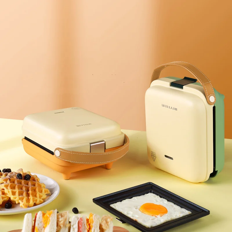 Toaster Automatic Breakfast Machine Portable Electric Sandwich Maker Waffle Non Stick Multifunctional Home Drop Shipping MB20