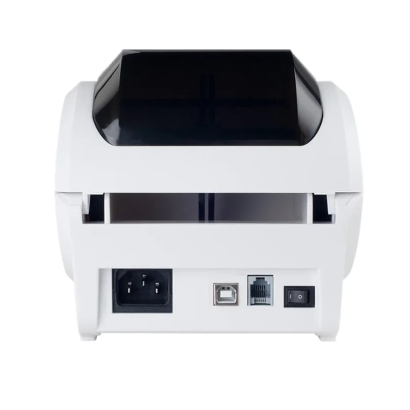 USB Thermal Sticker Label Barcode Printer Exterior Fashion Support 20-80mm Width Paper QR Code Receipt Bill Print