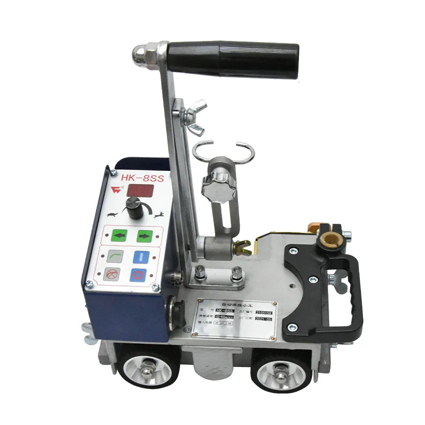 Carregador de solda automático com ângulo para estrutura de aço, trole de solda automático portátil til til 22w