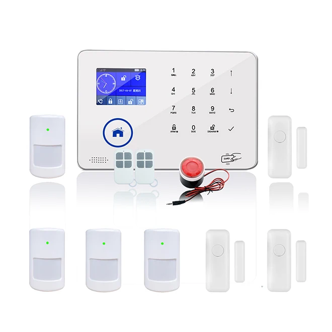 3G +WIFI For IOS ANDROID APP 88 Wireless Home Alarm system home shop office usage alarm system