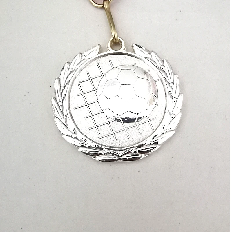 New Football medal School Sports Medal Gold Silver Bronze Motion, Honor Communication Ability/self-confidence Developing 5.0 cm