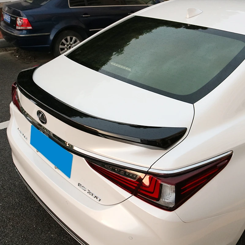 

For Lexus New ES250 ES300 ES350 Spoiler ABS Material Car Tail Primer Color Rear Spoiler for Lexus Es 2018 Sport Style