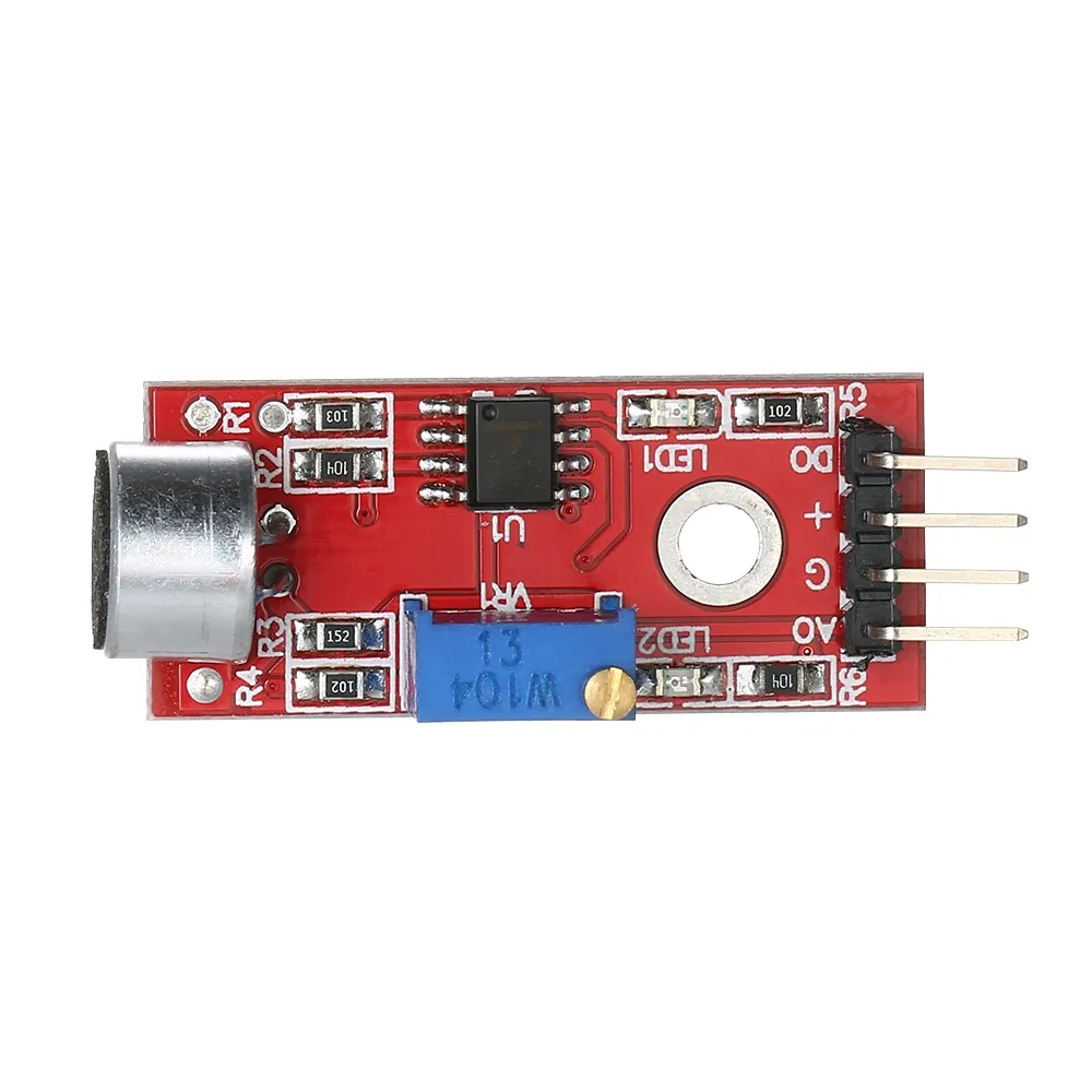 3pcs Mini High Sensitivity Microphone Sound Sensor Module Voice Sensor Detection Module For Arduino