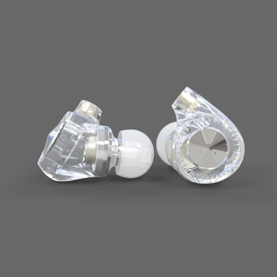 D1 HIFI MMCX auricolari Stereo potenti auricolari IEM 10mm dinamico su misura cuffie con cancellazione del rumore Monitor DJ cuffie per telefono