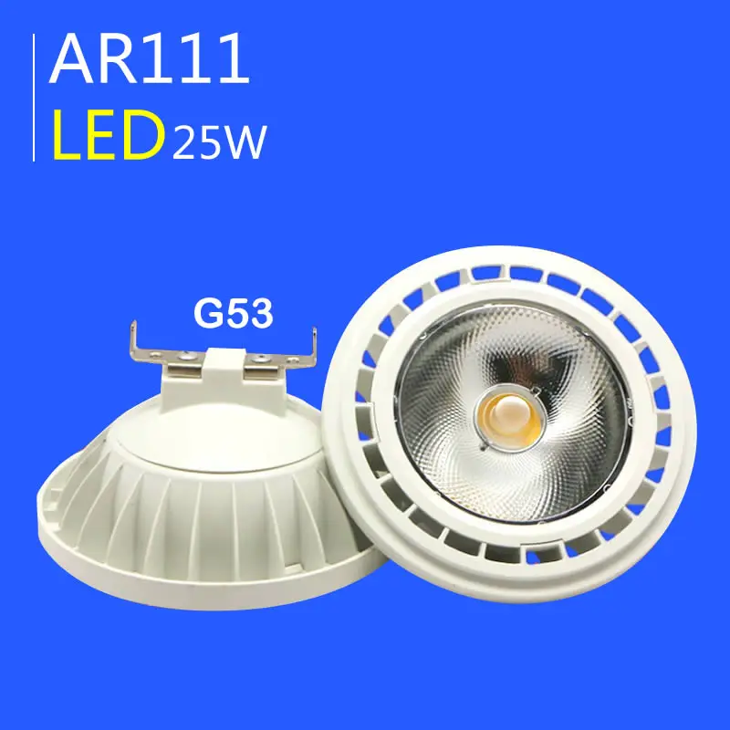 

AR111 G53 LED Spotlight Light Dimmable Lamp 25W COB ES111 LED 220V Warm White Cold White