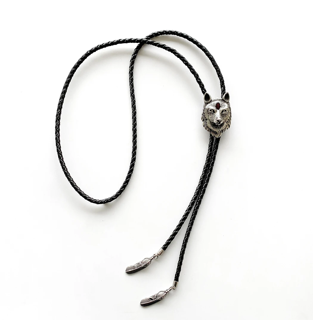 Collar de cuero estilo Vintage,