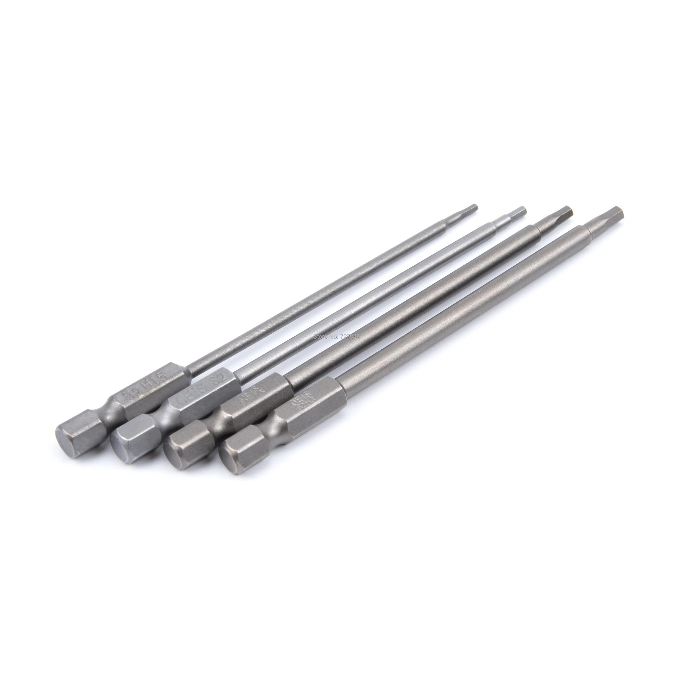 4pcs/lot Metal 1.5 / 2.0 / 2.5 / 3.0mm Hexagonal Wrenches Screw drivers Tools Kit for RC Models Multirotor / RC Car Accessories