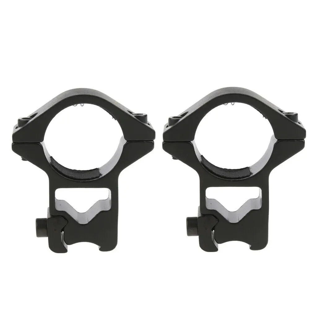 

High Profile 1-inch 25.4mm Scope Ring Mount 11mm Picatinny Weaver Dovetail Rail