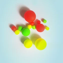 10pcs Diameter 10mm-20mm EPS Foam Fishing Float Hard Buoyancy Ball Float Gear Fish Float Outdoor Floating Fishing Accessory