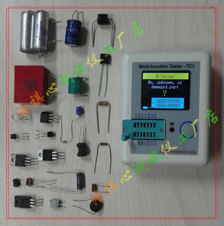 

Lcr-tc1 / T7 Multifunctional M328m644 Transistor Tester Triode FET IGBT Tester