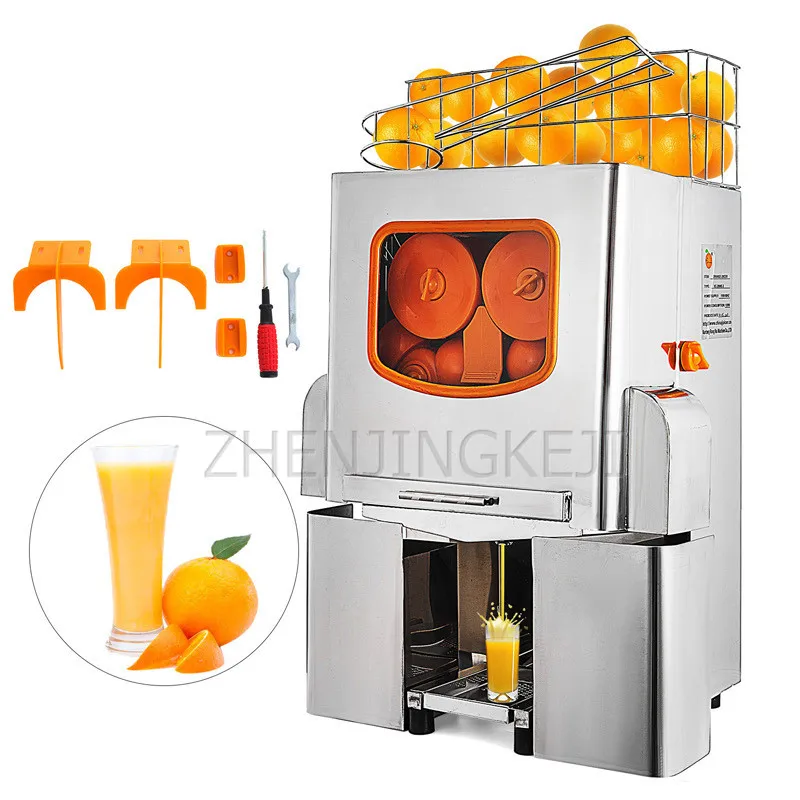 

Electric Juicer Fruit Extractor Automatic Stainless Steel Round Caliber Beverage Shop Restaurant Commercial Orange Juice Ｍachine