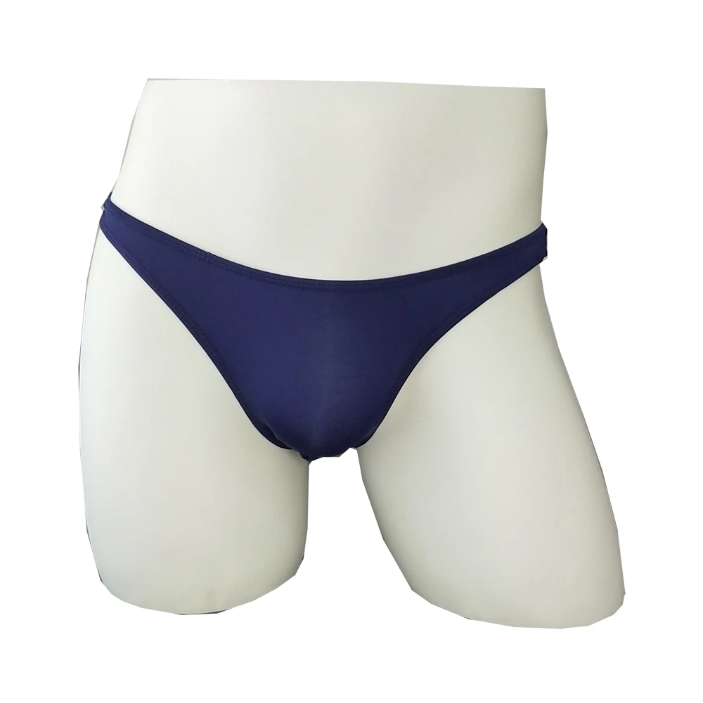 Ice Silk Sexy Underwear Low-Waist Men Panties Fork Viscose Translucent Briefs 12 Colors ZJH057