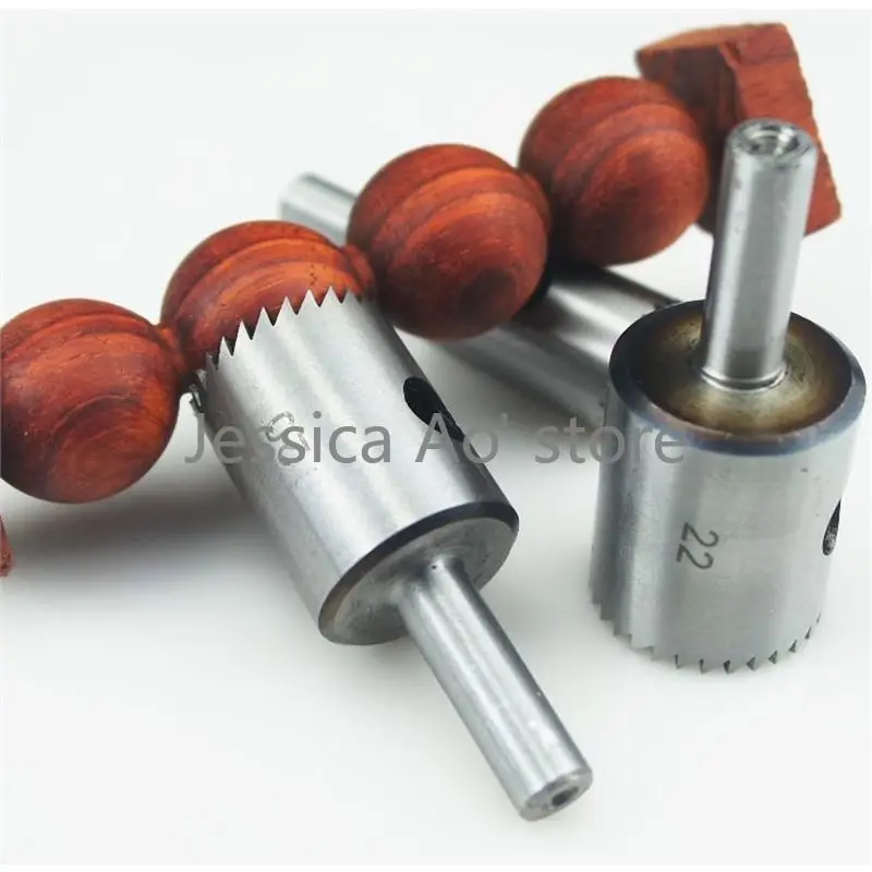 3pcs 10-16mm Woodworking Turning Tool Round Beads Cutting Knife DIY Balls Making Tools Fine-tooth Serration White Steel Cutters