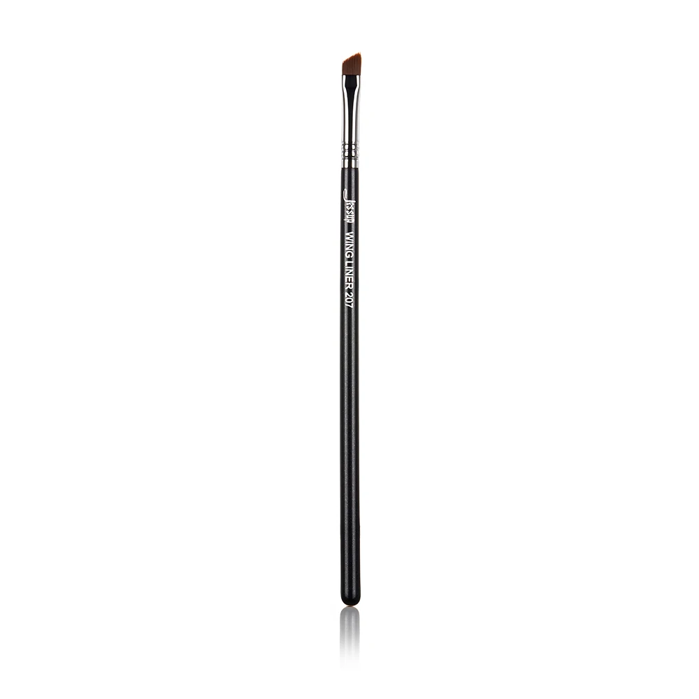 Jessup Precision Eye Base Makeup Brush Professional Black/Silver Synthetic Bristle Single Make Up Brush WING LINER-207