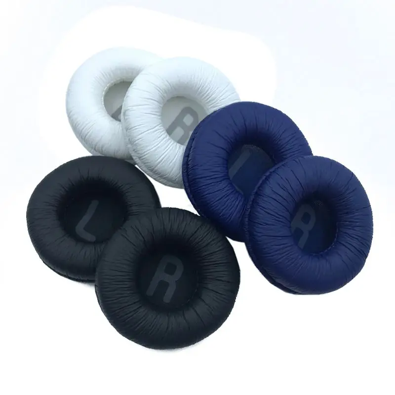 1 Pair Replacement foam Ear Pads pillow Cushion Cover for JBL Tune600 T500BT T450 T450BT JR300BT Headphone Headset 70mm EarPads