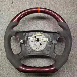 Car Real Carbon Fiber Steering Wheel For BMW E36 1995-1997 E46 1998-2004 X3 E83 X5 E53 E38 1994-2001