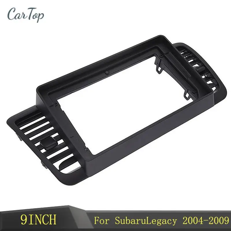 9 Inch Screen Audio Modification Fascia For Subaru Legacy Outback 2004 2005 2006 2007 2008 2009 Radio Frame