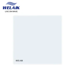 WELAIK European Standard 80*80mm Crystal Glass Blank Filled Panel  A19BKW1