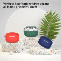 Bluelans Bluetooth Earphone Silicone Case Shockproof Full Protective Cover with Carabiner for Edifier LolliPods Pro