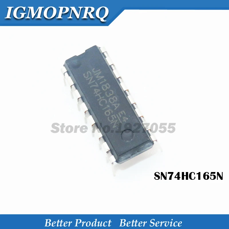 10pcs/lot 74HC165N 74HC165 DIP-16 SN74HC165N DIP16 Counter Shift Register new