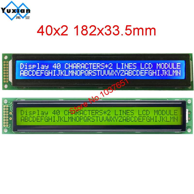 Moduł LCD 40x2 4002A wyświetlacz LC4021 zamiast HD44780 WH4002A AC402A LMB402C