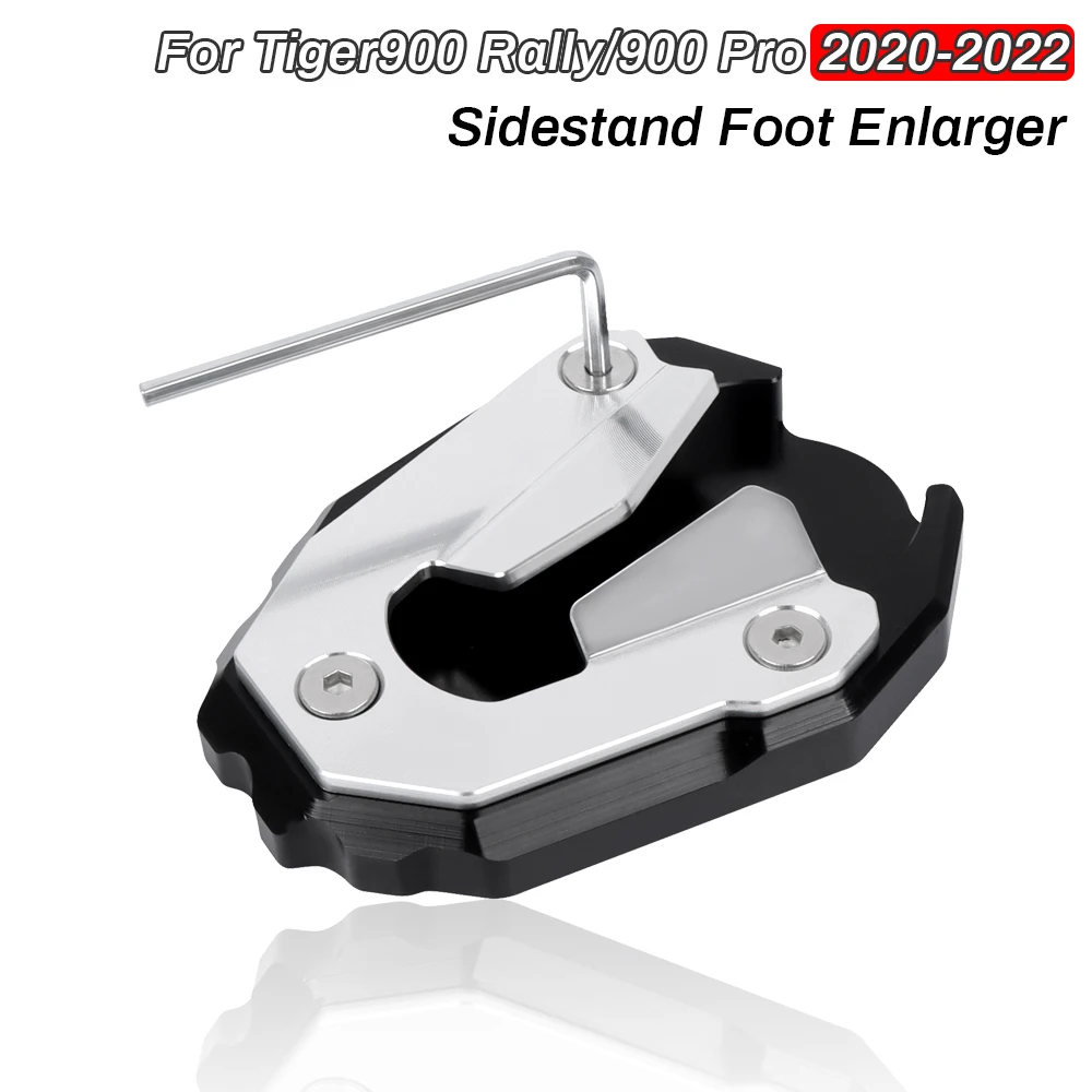 Side Stand Enlarge Kickstand For Tiger900 Tiger 900 Rally/900 Rally Pro 2020-2022 Motorcycle Accessories Sidestand Foot Enlarger