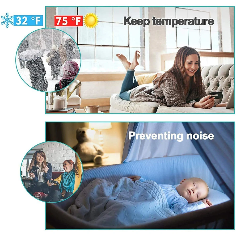Tira de sellado de goma de silicona de 6M, autoadhesiva para puertas, ventanas, insonorización, bloqueador de huecos, cinta aislante tipo I