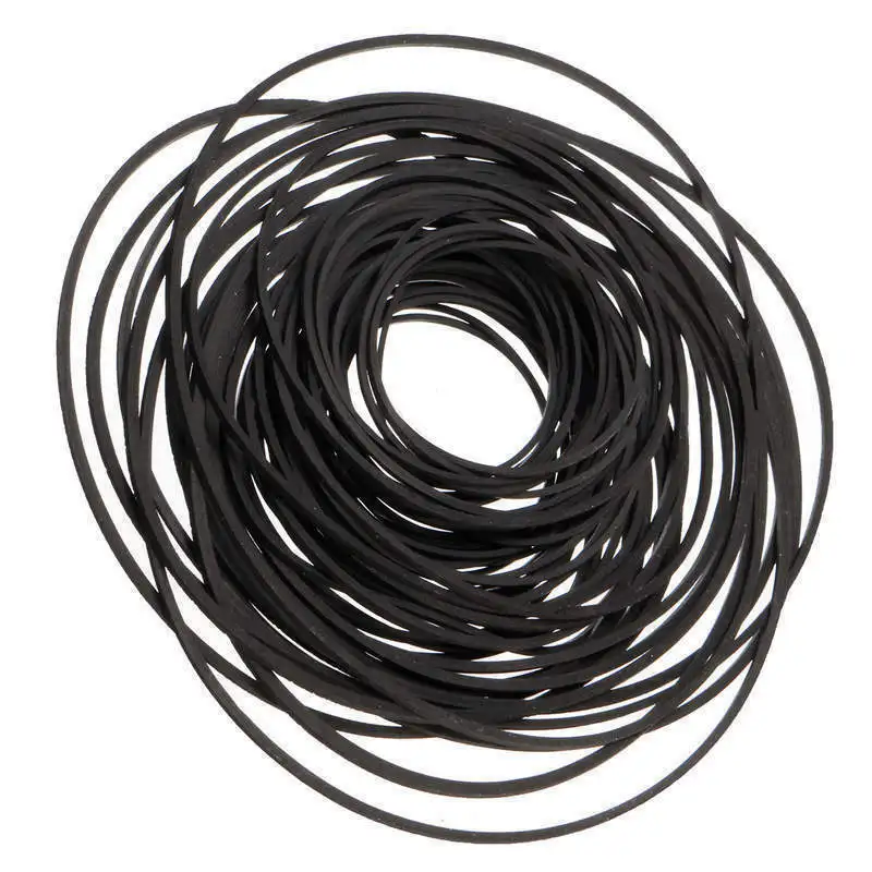 

100pcs Mix Cassette Tape Machine Square Belt Repair Kit 1mm