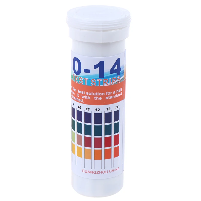 150 Strips Gebotteld Ph Test Strip Volledige Bereik 0-14 Ph Zuur Alkalisch Indicator Urine Speeksel Universele