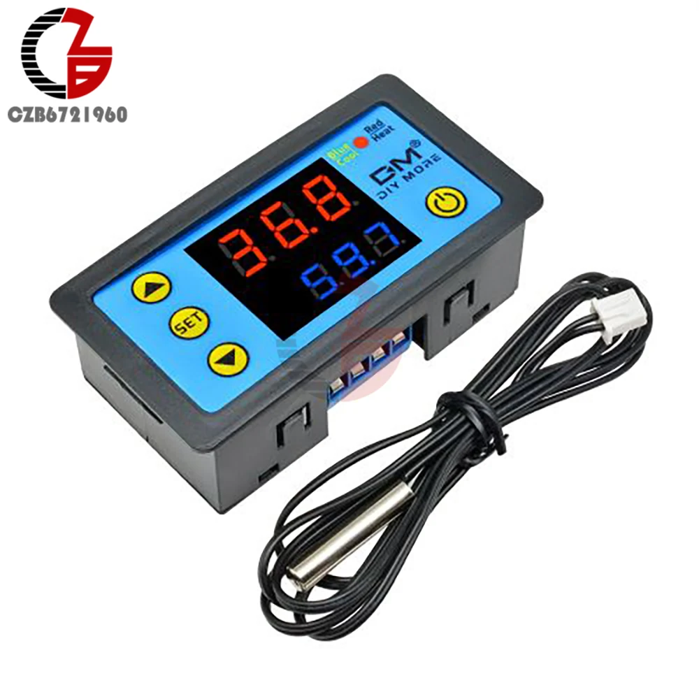 W3231 Temperature Controller 12V 24V 110V 220V Digital Thermostat Thermoregulator for incubator box temperature meter test