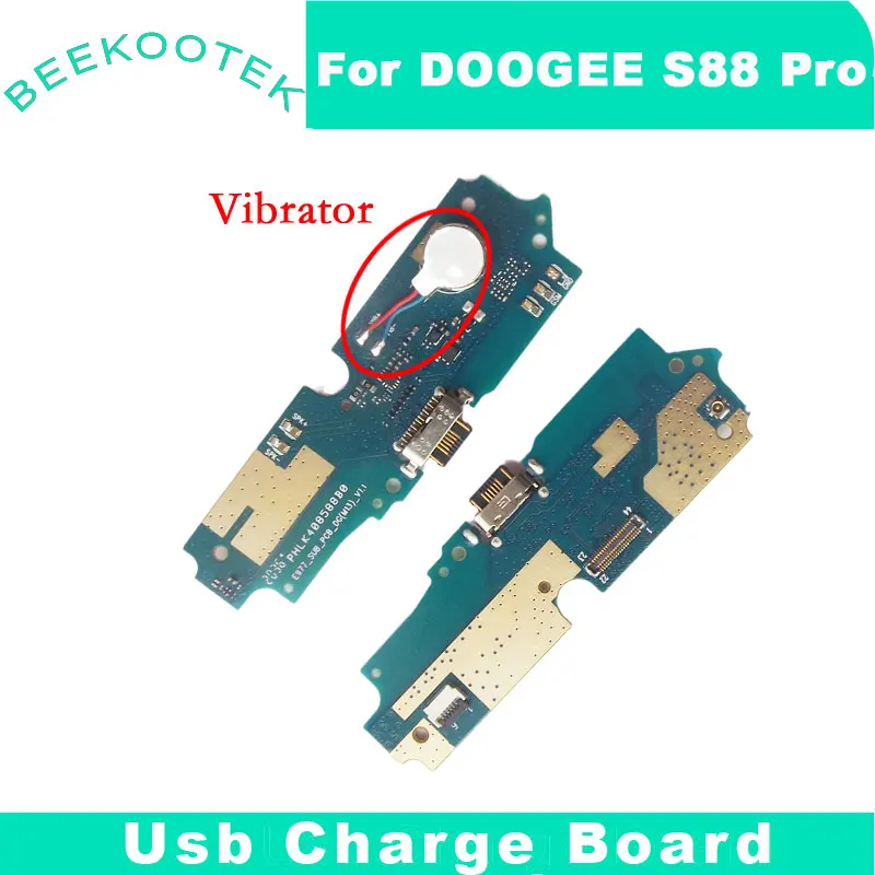 New Original Doogee S88 Pro Board USB Charge Board Port with Vibrator Repair Accessories For Doogee S88Pro Cell Phone