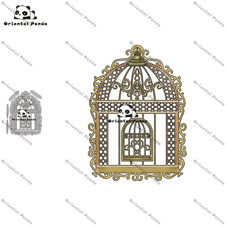 

New Dies 2020 Wonderful birdcage Metal Cutting Dies diy Dies photo album cutting dies Scrapbooking Stencil Die Cuts dies