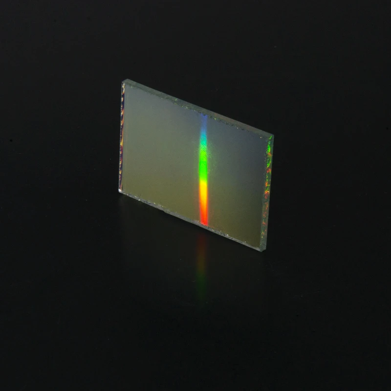 40mm Ultra-high Linear Density Plane Diffraction Grating Optical Beam Spliter Spectrograph Holographic Laser Float Glass Grating