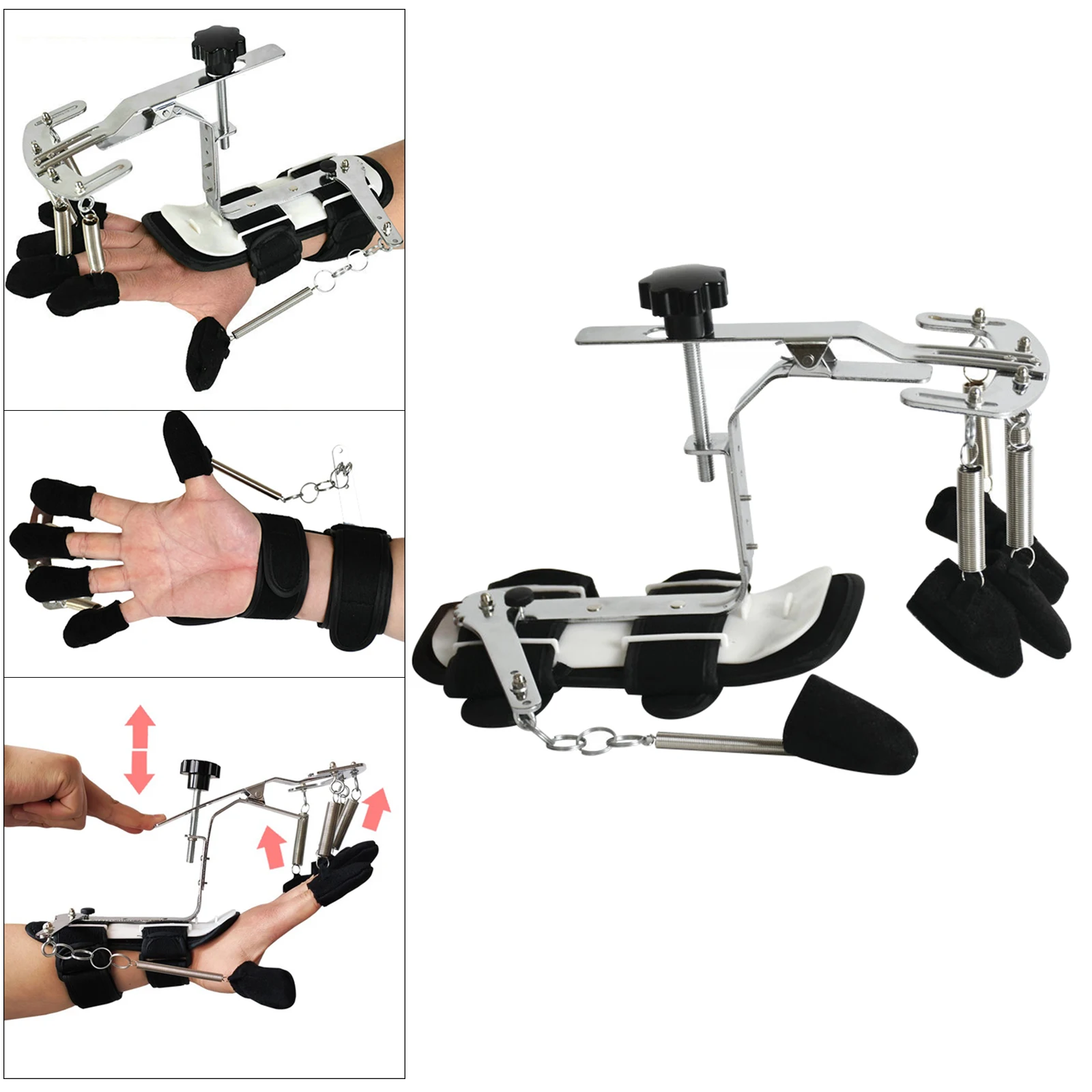 Wrist Finger Training Device Orthosis for Stroke Hemiplegia Guitar Fingers Muscle Tendon Repair Relief Stretcher Arm Workout