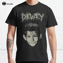 Dewey Malcolm In The Middle Character Classic T-Shirt Crewneck Shirts Custom Aldult Teen Unisex Digital Printing Tee Shirt