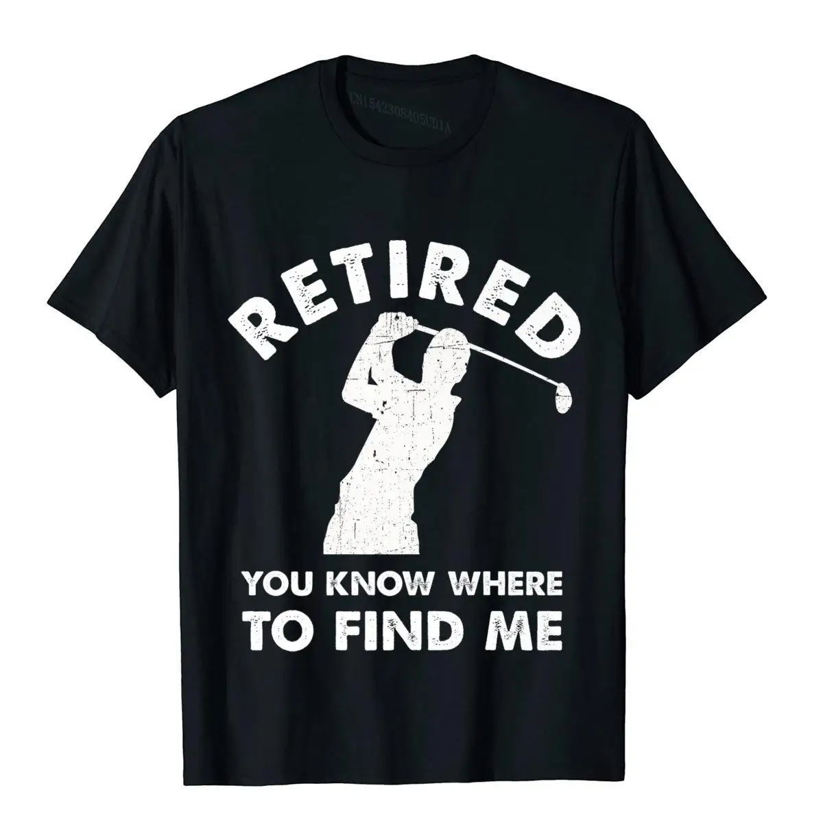 

Mens Retirement T Shirt Retired Golfer Funny Retirement Premium T-Shirt Fashionable Print T Shirts Cotton Youth Tops Tees 3D