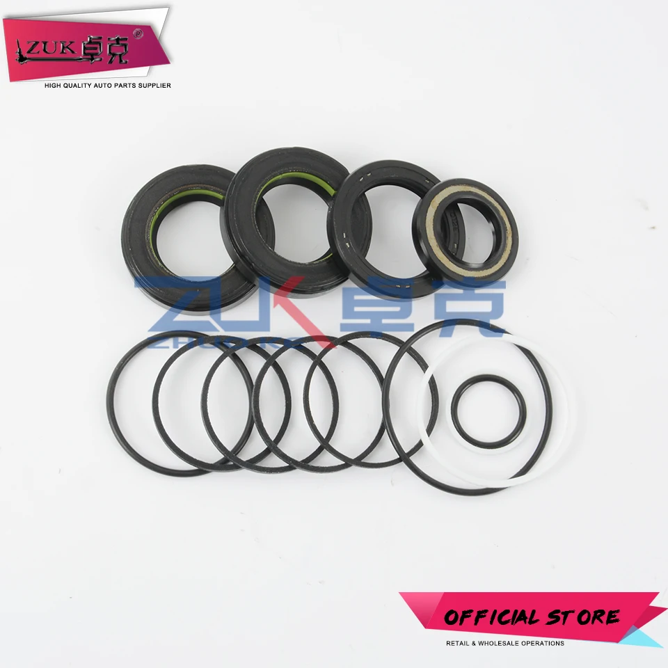 ZUK For HONDA CIVIC 2001 2002 2003 2004 2005 ES1 ES5 ES8 Power Steering Gear Box Repair Kit O-Ring Seal Set OEM: 06531-S5A-H01