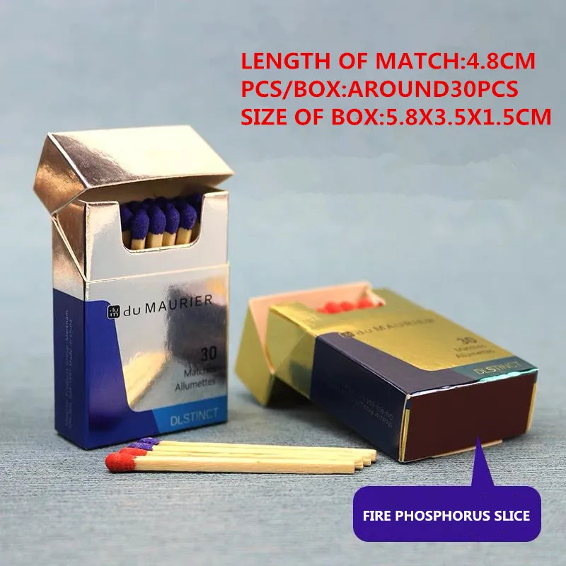 New Gold Silver Card  Box Shape Cigarette Lighter Match Sherbill Exquisite High-profile Fire Material Box Buy 2 Get One Free