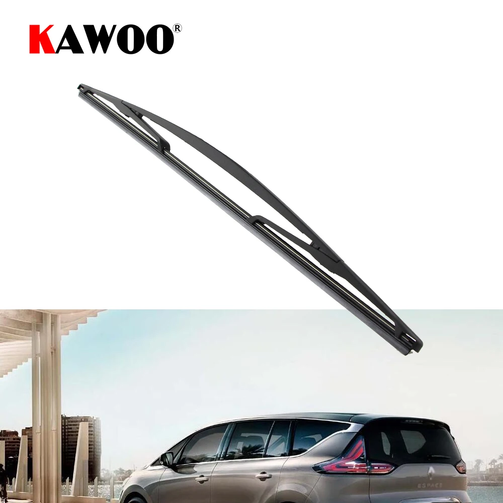 KAWOO Car Rear Wiper Blade Blades Back Window Wipers Arm For Renault Espace MK2 Hatchback (2002-) 410mm Auto Windscreen Blade