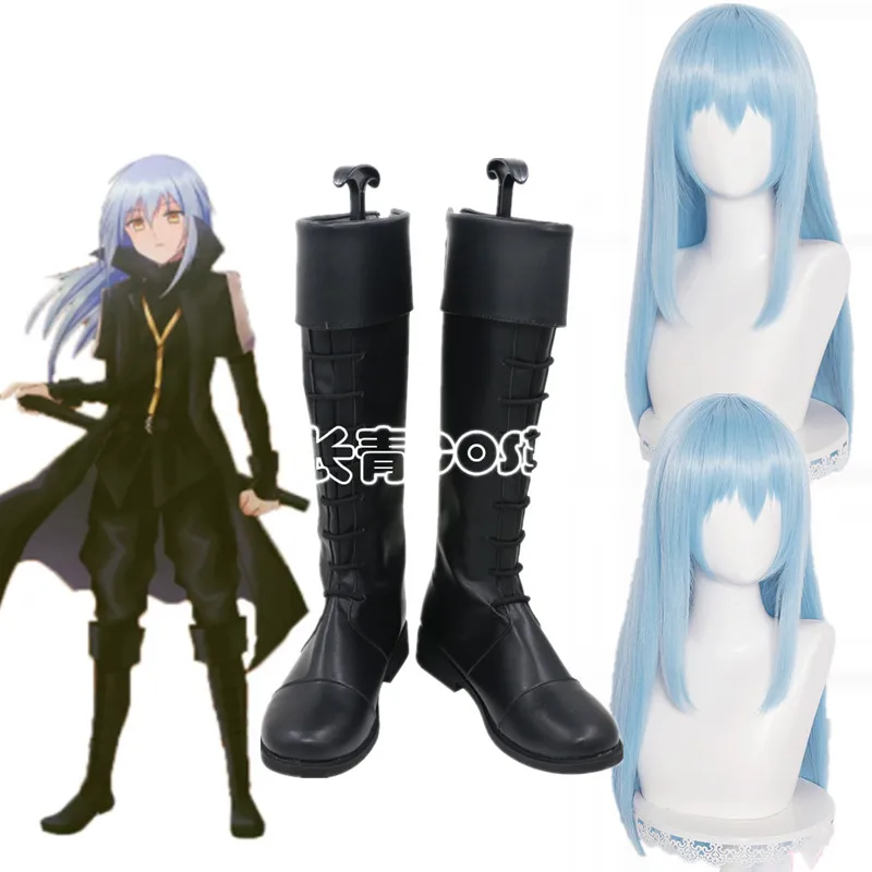 Rimuru Tempest Cosplay Boots Anime That Time I Got Reincarnated as a Slime Cosplay wigs Adult  Role play Party Carnival Boots