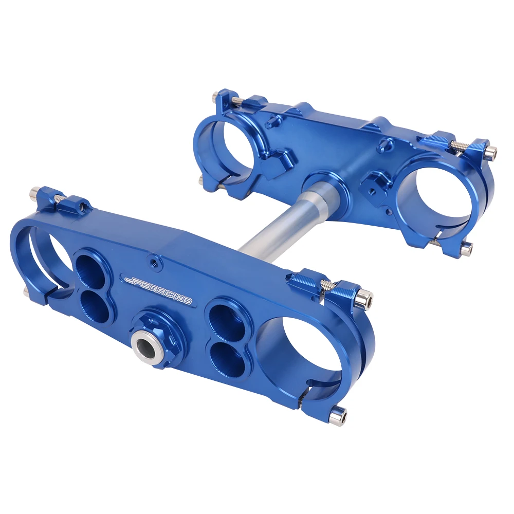 Superiore Inferiore Triplo Albero Morsetti Attacco Manubrio Riser Morsetto di Montaggio Per Yamaha WR250F WR450F YZ250 YZ450F YZ250FX YZ450FX