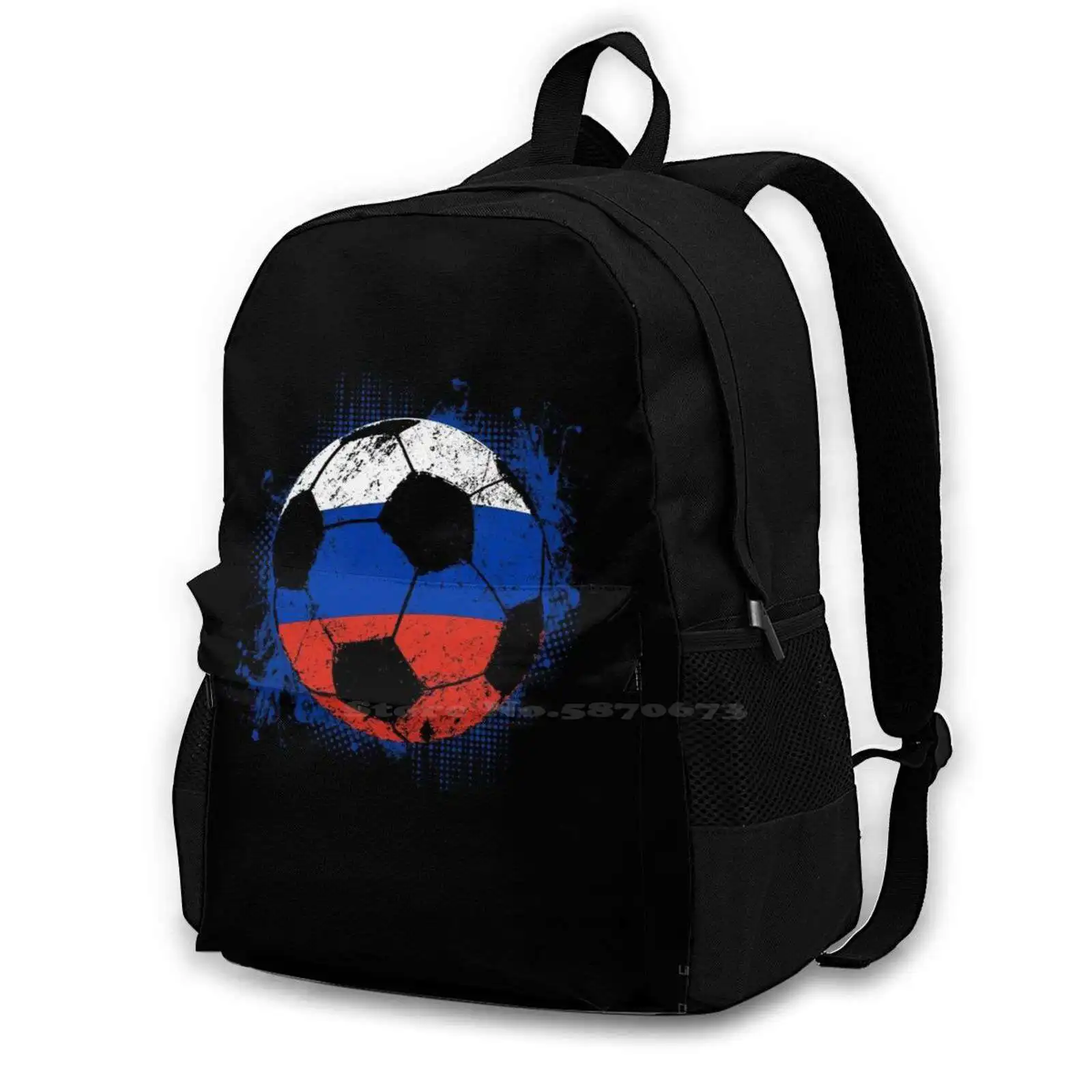 Russia Football Gift Travel Laptop Bagpack School Bags Birthday Christmas Football Footballgame Premierleague Ronaldo