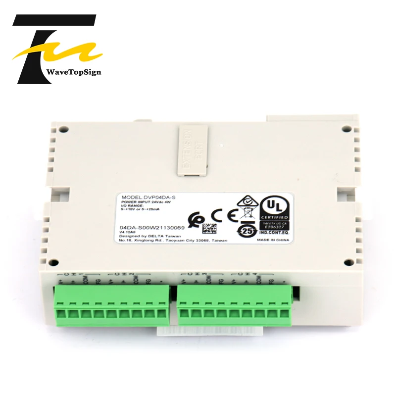 Imagem -02 - Módulo Programável da Extensão do Plc do Controlador Dvp02da-s Dvp04da-s do Plc do Módulo do Plc do Delta do Wavetopsign