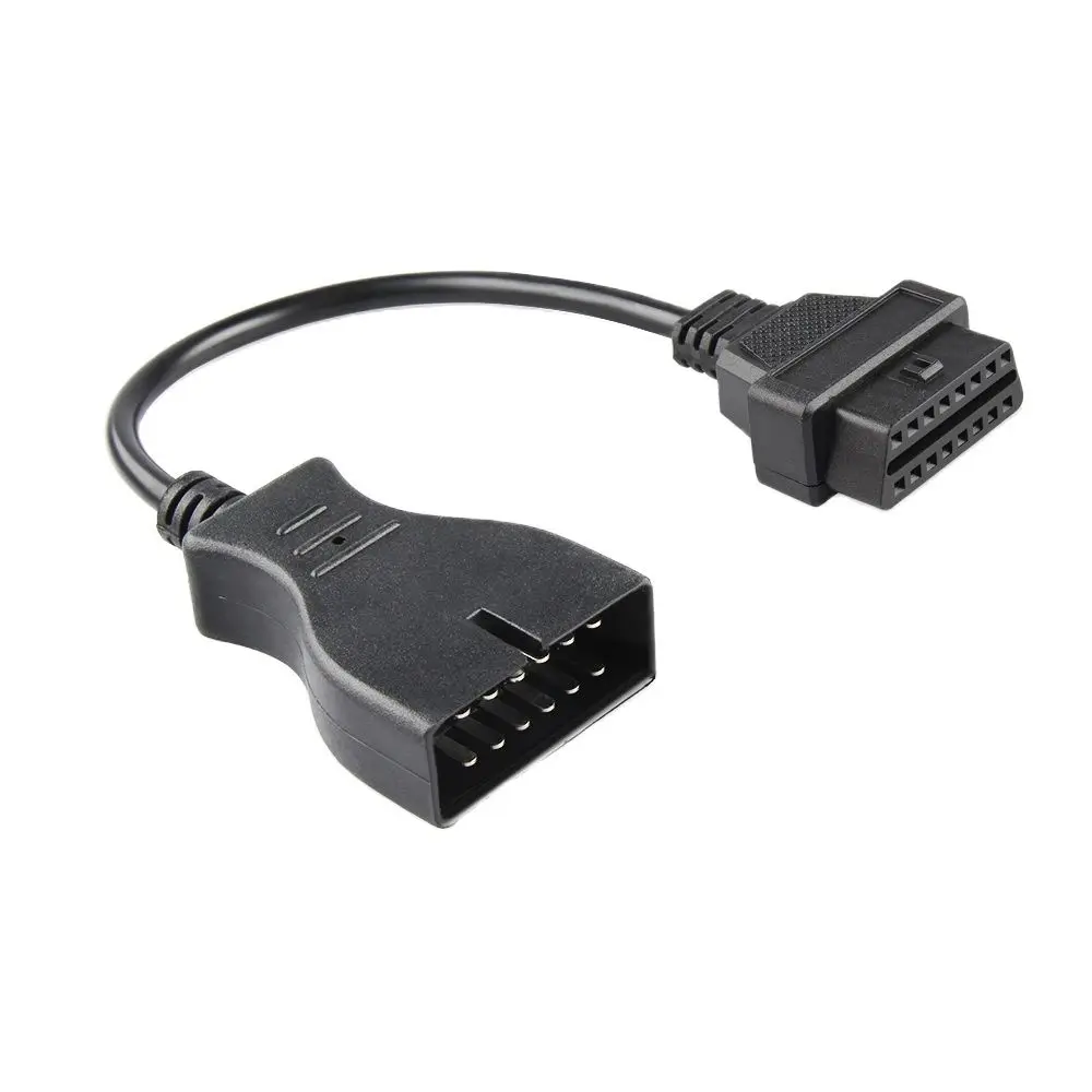 For Gm 12pin Obd 2 Obd2 Connector Gm12 Car Diagnostic Cable For Gm Vehicles Obd Cable Adapter To 16pin Obd2 Adapter For Daewoo